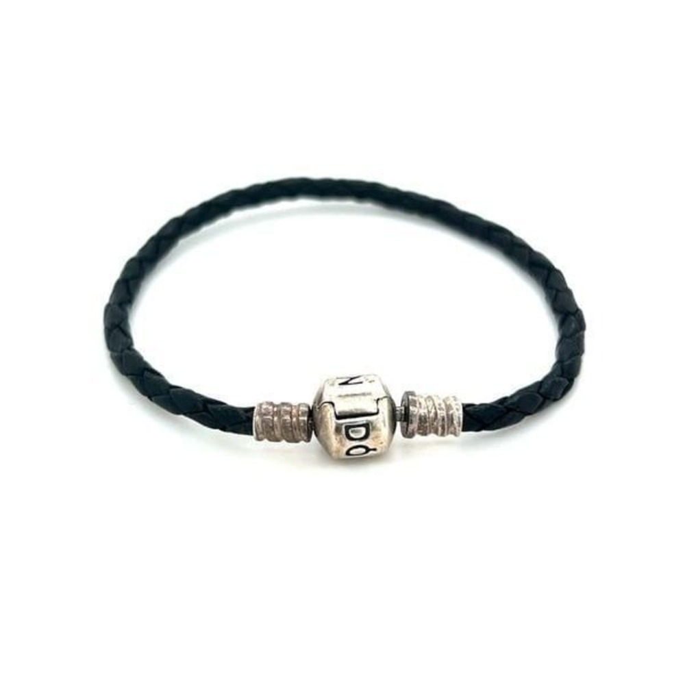 Pandora Black Cord Bracelet (6.75")